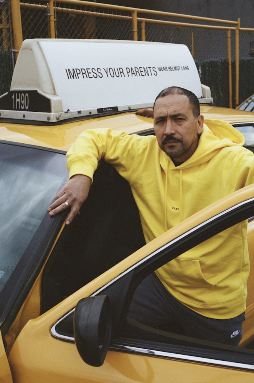 Helmut Lang celebrates taxi drivers worldwide in latest campaign