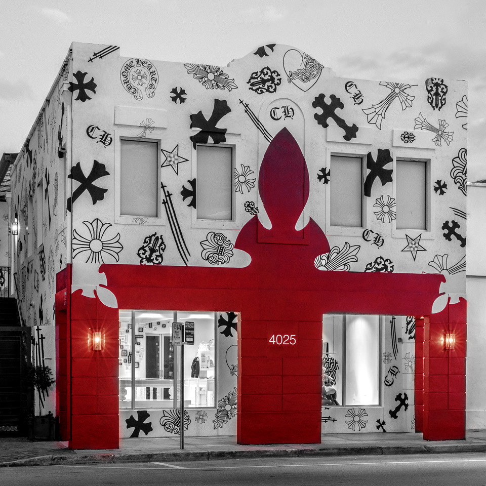 Chrome Hearts Miami Transformed into Candy Shop and Gallery for