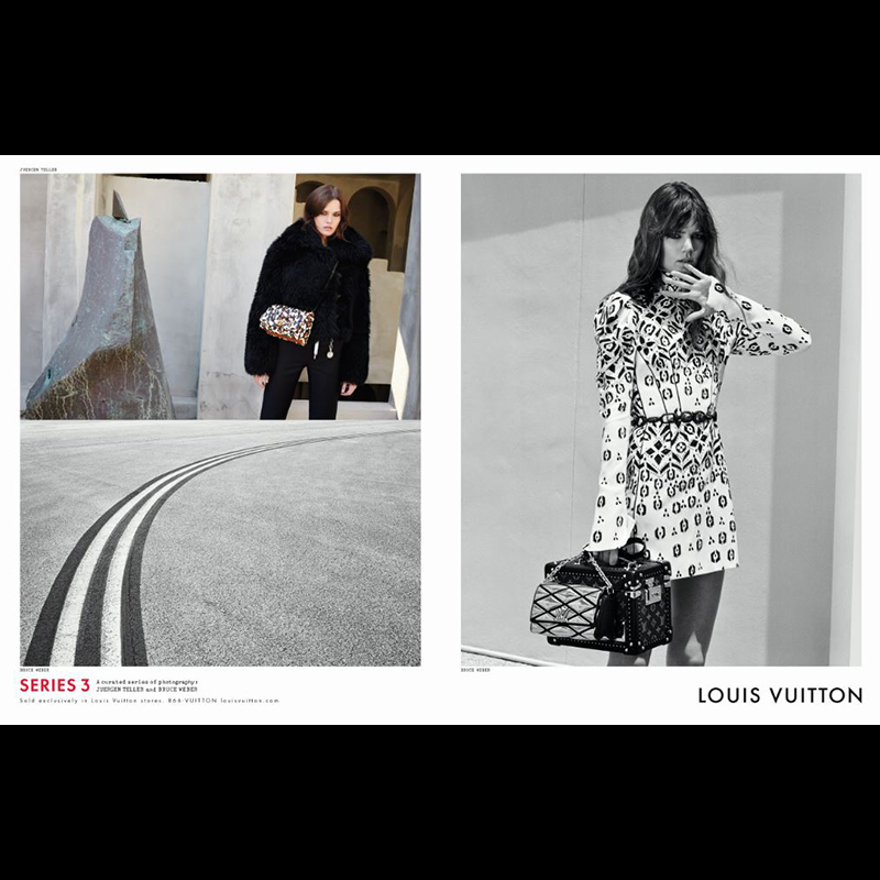 Louis Vuitton Pre-Fall 2015 lookbook shot by Juergen Teller