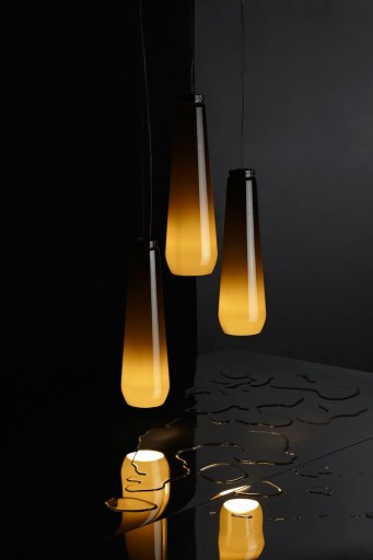 Foscarini's "Glassdrop" Lamps, Photo Courtesy of DADA Goldberg