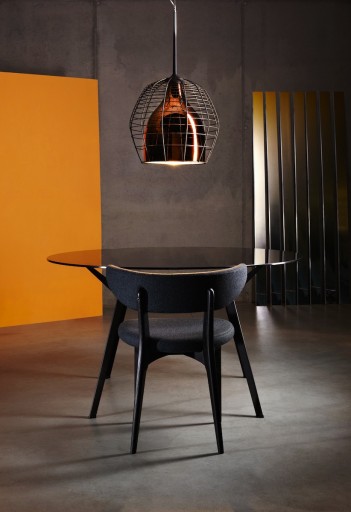 Foscarini's "Cage in Bronze" Lamp, Photo Courtesy of DADA Goldberg