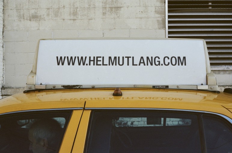 Helmut lang taxi collection sale