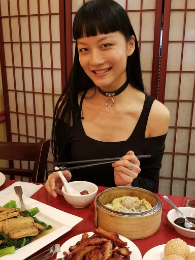 Candice's favorite Chinese Vegetarian Dimsum restaurant 