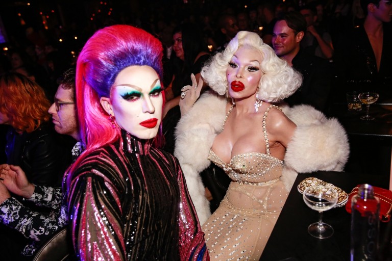 CT and Amanda Lepore by Andreas Hofweber