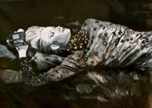 Sleeping Idol, oil and egg tempera on canvas