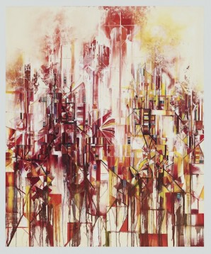 ￼Untitled, 2012 ￼Oil and mixed media on canvas ￼72 X 60 inches ￼SB8582